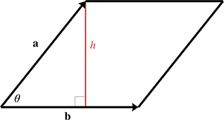 有边的平行四边形a和b